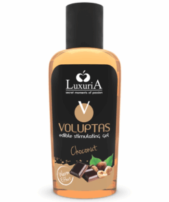 INTIMATELINE LUXURIA – VOLUPTAS GEL MASAJE COMESTIBLE EFECTO CALOR – CHOCONUT 100 ML - intimamenities.com