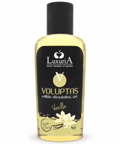 INTIMATELINE LUXURIA – VOLUPTAS GEL MASAJE COMESTIBLE EFECTO CALOR – VAINILLA 100 ML - intimamenities.com