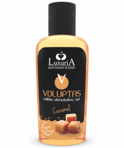 INTIMATELINE LUXURIA – VOLUPTAS GEL MASAJE COMESTIBLE EFECTO CALOR – CARAMELO 100 ML - intimamenities.com