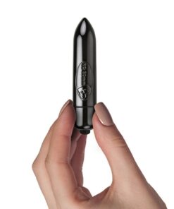 ROCKS-OFF – BALA VIBRADORA RO-80MM MIDNIGHT METAL - intimamenities.com
