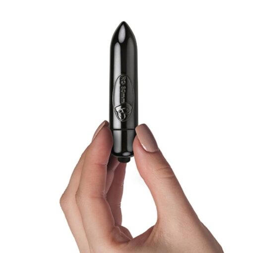 ROCKS-OFF – BALA VIBRADORA RO-80MM MIDNIGHT METAL - intimamenities.com