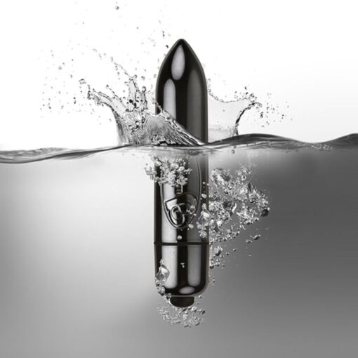 ROCKS-OFF – BALA VIBRADORA RO-80MM MIDNIGHT METAL - intimamenities.com