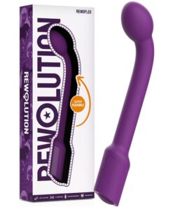 REWOLUTION – REWOFLEX VIBRADOR ESTIMULADOR PUNTO G FLEXIBLE - intimamenities.com