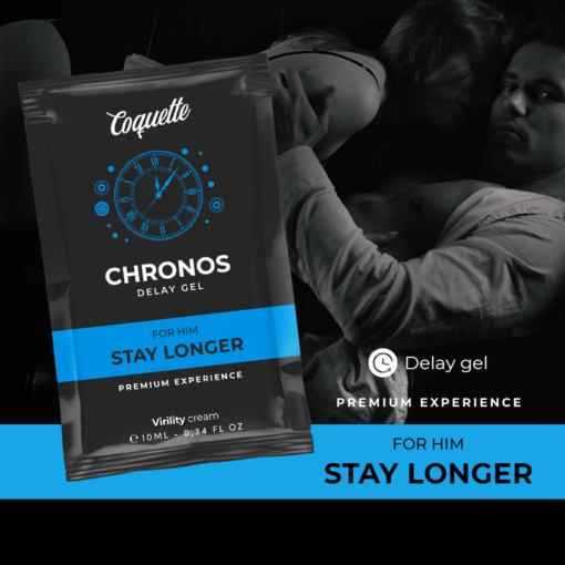COQUETTE CHIC DESIRE – POCKET CHRONOS DELAY GEL RETARDANTE PARA ÉL 10 ML - intimamenities.com