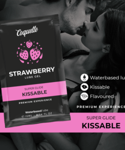 COQUETTE CHIC DESIRE – POCKET LUBRICANTE KISSABLE BASE AGUA FRESA 10 ML - intimamenities.com