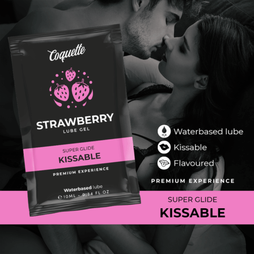 COQUETTE CHIC DESIRE – POCKET LUBRICANTE KISSABLE BASE AGUA FRESA 10 ML - intimamenities.com