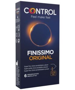 CONTROL – FINISSIMO ORIGINAL 6 UNIDADES - intimamenities.com