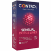 CONTROL – SENSUAL DOTS & LINES PUNTOS Y ESTRIAS 12 UDS - intimamenities.com