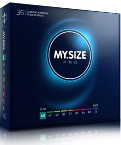 MY SIZE – PRO PRESERVATIVOS 45 MM 36 UNIDADES - intimamenities.com