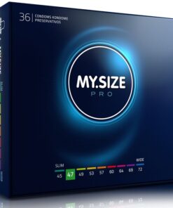 MY SIZE – PRO PRESERVATIVOS 47 MM 36 UNIDADES - intimamenities.com