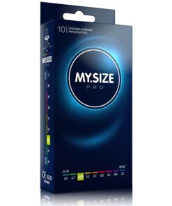 MY SIZE – PRO PRESERVATIVOS 49 MM 10 UNIDADES - intimamenities.com