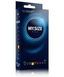 MY SIZE – PRO PRESERVATIVOS 53 MM 10 UNIDADES - intimamenities.com