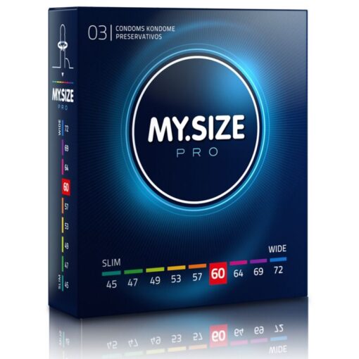 MY SIZE – PRO PRESERVATIVOS 60 MM 3 UNIDADES - intimamenities.com