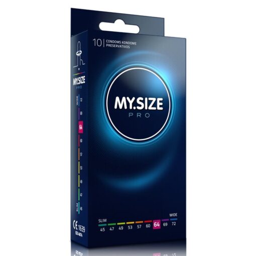 MY SIZE – PRO PRESERVATIVOS 64 MM 10 UNIDADES - intimamenities.com