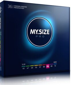 MY SIZE – PRO PRESERVATIVOS 64 MM 36 UNIDADES - intimamenities.com