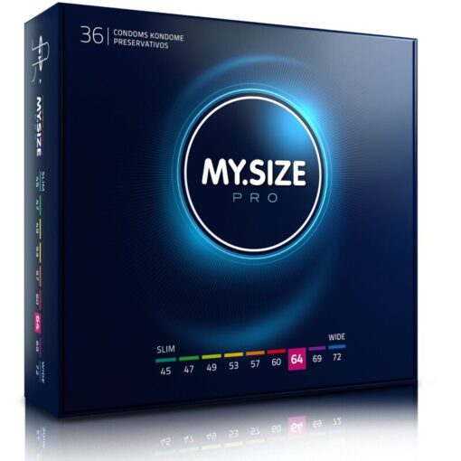 MY SIZE – PRO PRESERVATIVOS 64 MM 36 UNIDADES - intimamenities.com