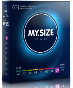 MY SIZE – PRO PRESERVATIVOS 69 MM 3 UNIDADES - intimamenities.com