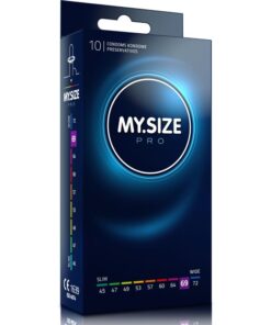 MY SIZE – PRO PRESERVATIVOS 69 MM 10 UNIDADES - intimamenities.com