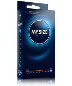 MY SIZE – PRO PRESERVATIVOS 72 MM 10 UNIDADES - intimamenities.com