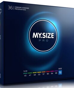 MY SIZE – PRO PRESERVATIVOS 72 MM 36 UNIDADES - intimamenities.com