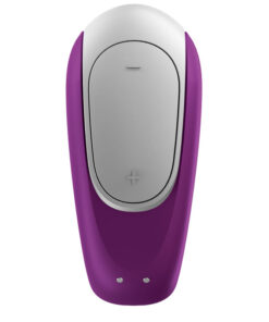 SATISFYER – DOUBLE FUN PARTNER VIBRADOR LILA - intimamenities.com