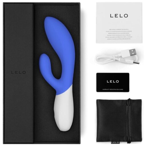 LELO – INA WAVE 2 VBRADOR LUJO MOVIMIENTO ESPECIAL AZUL - intimamenities.com