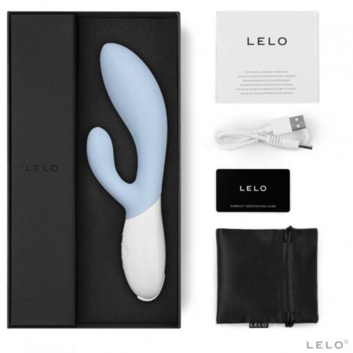 LELO – INA 3 VIBRADOR LUJO CELESTE - intimamenities.com