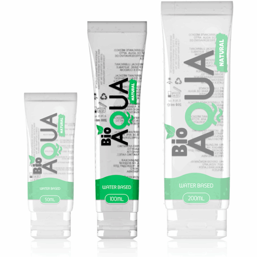 BIOAQUA LUBRICANTE INGREDIENTES NATURALES BASE AGUA 100 ML - intimamenities.com