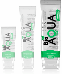BIOAQUA LUBRICANTE INGREDIENTES NATURALES BASE AGUA 200 ML - intimamenities.com