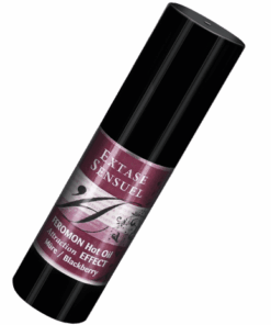 EXTASE SENSUAL – ACEITE MASAJE EFECTO CALOR CON FEROMONAS MORA 30 ML - intimamenities.com