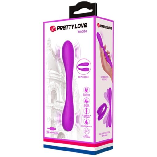 PRETTY LOVE – YEDDA VIBRADOR FLEXIBLE - intimamenities.com