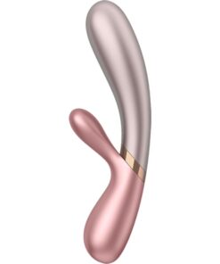 SATISFYER – HOT LOVER VIBRADOR ROSA & BEIGE - intimamenities.com