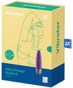SATISFYER – ULTRA POWER BULLET 5 BALA VIBRADORA VIOLETA - intimamenities.com