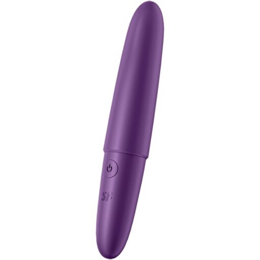 SATISFYER – ULTRA POWER BULLET 6 BALA VIBRADORA MORADA - intimamenities.com