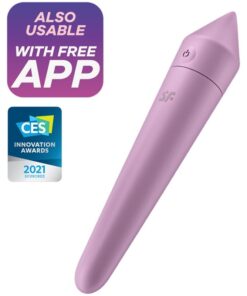 SATISFYER – ULTRA POWER BULLET 8 BALA VIBRADORA LILA - intimamenities.com