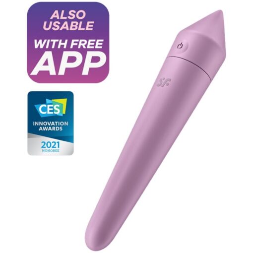 SATISFYER – ULTRA POWER BULLET 8 BALA VIBRADORA LILA - intimamenities.com