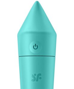 SATISFYER – ULTRA POWER BULLET 8 BALA VIBRADORA TURQUESA - intimamenities.com