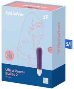 SATISFYER – ULTRA POWER BULLET 2 BALA VIBRADORA MORADA - intimamenities.com