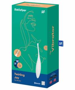SATISFYER – TWIRLING JOY ESTIMULADOR CLITORIS BLANCO - intimamenities.com