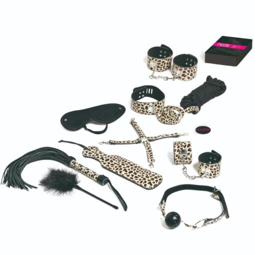 TEASE & PLEASE – JUEGO 13 ACCESORIOS BONDAGE - intimamenities.com