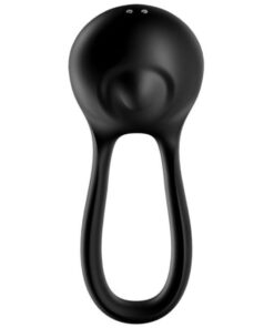 SATISFYER – MAJESTIC DUO ANILLO VIBRADOR NEGRO - intimamenities.com