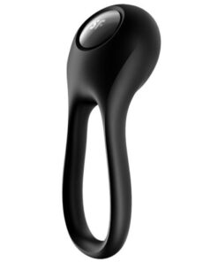 SATISFYER – MAJESTIC DUO ANILLO VIBRADOR NEGRO - intimamenities.com