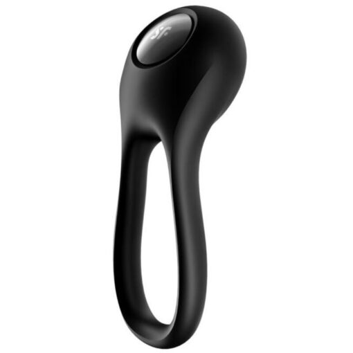 SATISFYER – MAJESTIC DUO ANILLO VIBRADOR NEGRO - intimamenities.com