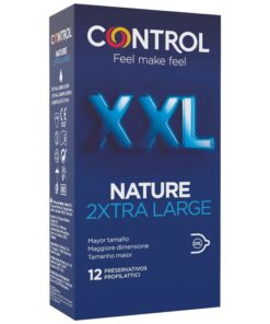 CONTROL – NATURE 2XTRA LARGE PRESERVATIVOS XXL – 12 UNDS - intimamenities.com