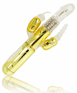 OHMAMA – VIBRADOR MULTIFUNCIONAL GOLDEN - intimamenities.com