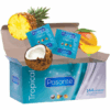PASANTE – PRESERVATIVOS SABORES TROPICAL 144 UNIDADES - intimamenities.com