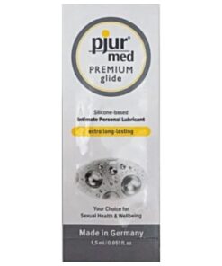 PJUR – MED LUBRICANTE SILICONA 1.5 ML - intimamenities.com