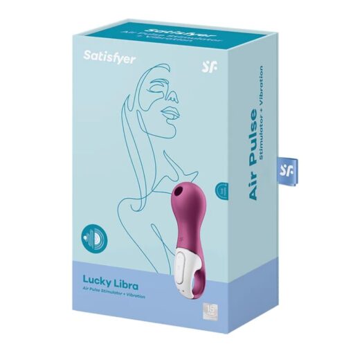SATISFYER – LUCKY LIBRA SUCCIONADOR Y VIBRADOR - intimamenities.com