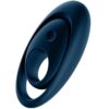 SATISFYER – GLORIOUS DUO ANILLO VIBRADOR AZUL - intimamenities.com