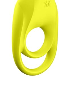 SATISFYER – SPECTACULAR DUO ANILLO VIBRADOR AMARILLO - intimamenities.com